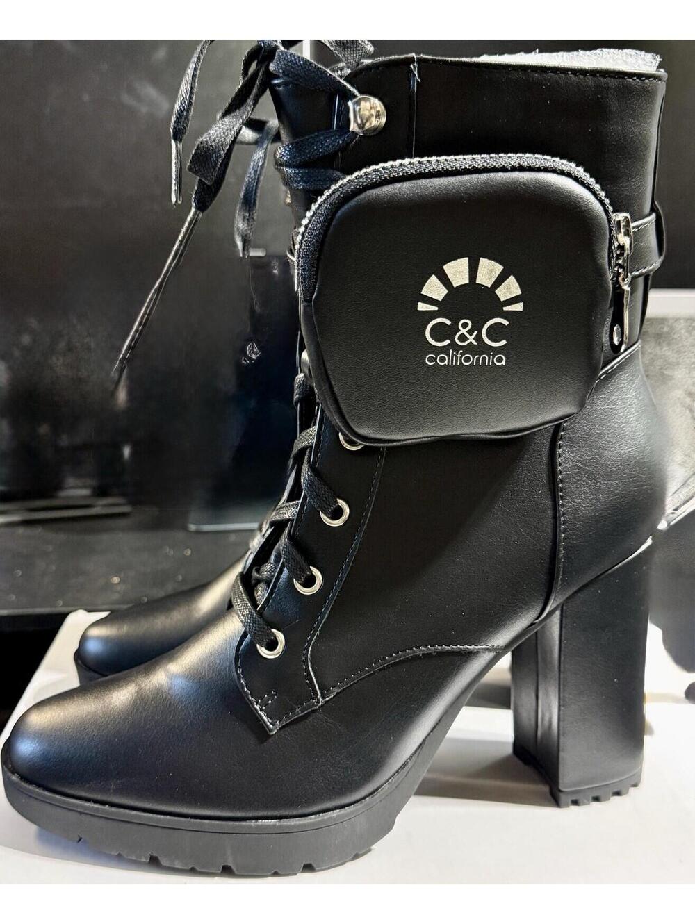 C&C CALIFORNIA NIXON LACE-UP BOOT Women’s Size 8 NEW